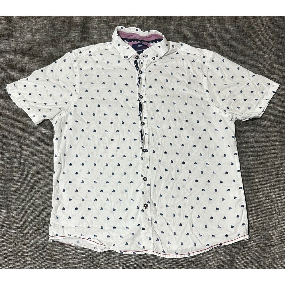 International Report Men's L Tropical Collection Short Sleeve‎ Shirt